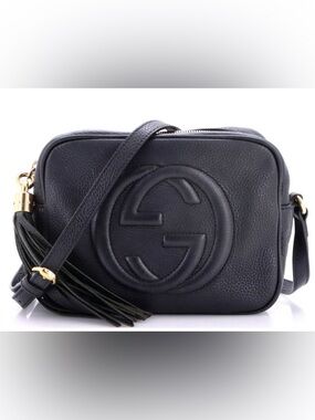 GUCCI Small Soho Disco Crossbody leather bag